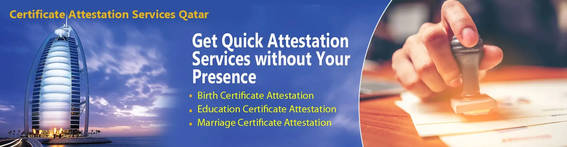 certificate attestation qatar